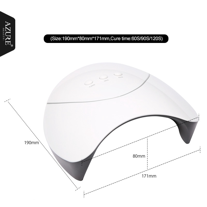 Pengering Kutek Kuku Smart Portable UV LED Nail Dryer 36W - Z3 - PTH