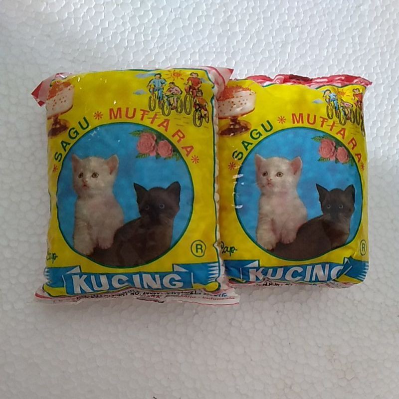 

Sagu Mutiara Cap Kucing 100 gr