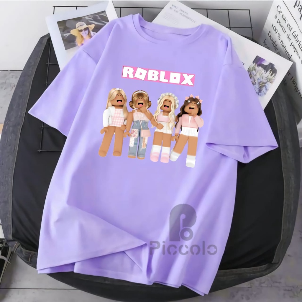 KAOS ANAK ROBLOX GIRL BAHAN PREMIUM