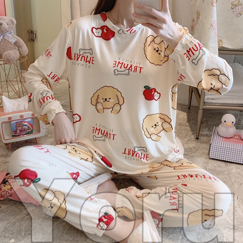 Pamelo PP786 Stelan baju tidur Import Baju Tidur Wanita Panjang PP Import Spandek PP10 PPJ-1