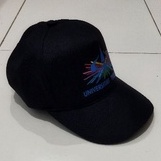 Topi Bisbol Rapel Cakop Besi Sablon Logo Gambar Nama Bebas Custom