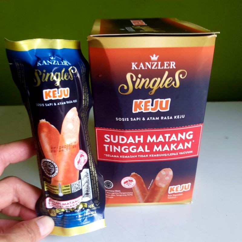 

Promo!! Sosis Kanzler Single Keju 1 pcs