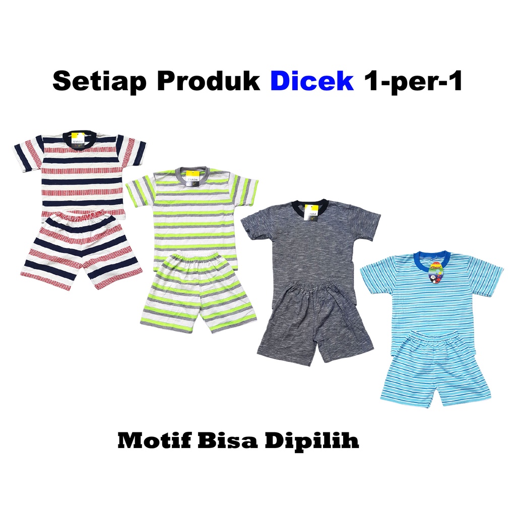 Setelan Anak Baju Celana (M) Kaos Setelan Katun Anak Dari Konveksi