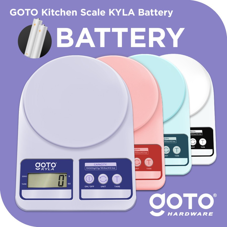 Timbangan Digital Dapur Makanan Kue Digital GOTO  Electronic Kitchen Scale 10 kg