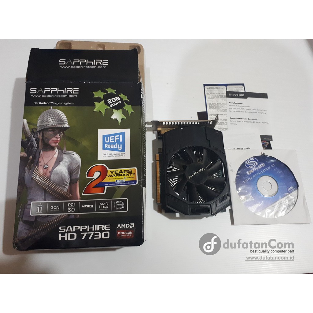 VGA HD7730 2GB 128BIT DDR5 Gaming