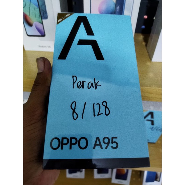 hp baru oppo a95 ram 8gb internal 128gb garansi resmi 1 thn