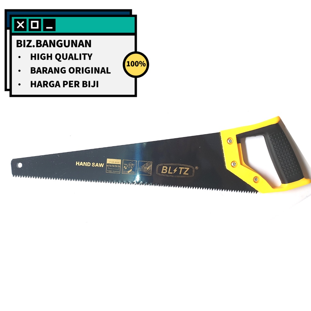 GERGAJI GOROK KAYU BLITZ 16&quot; INCH - GRAJI TANGAN - HAND SAW