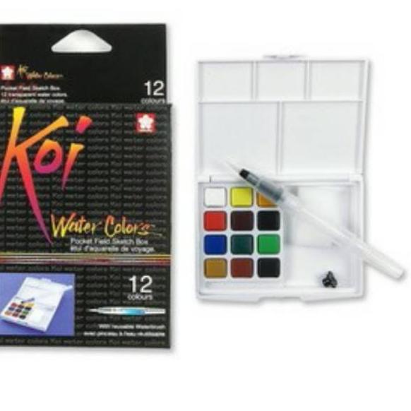 

Buruan Beli C8HR7 Sakura Koi Watercolor Pocket field Sketchbox 12 097 Best Terlaris
