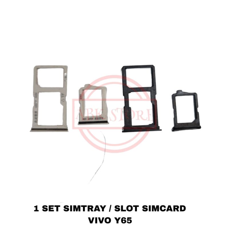 SIMTRAY SLOT SIM CARD TEMPAT KARTU SIMCARD VIVO Y65 1SET