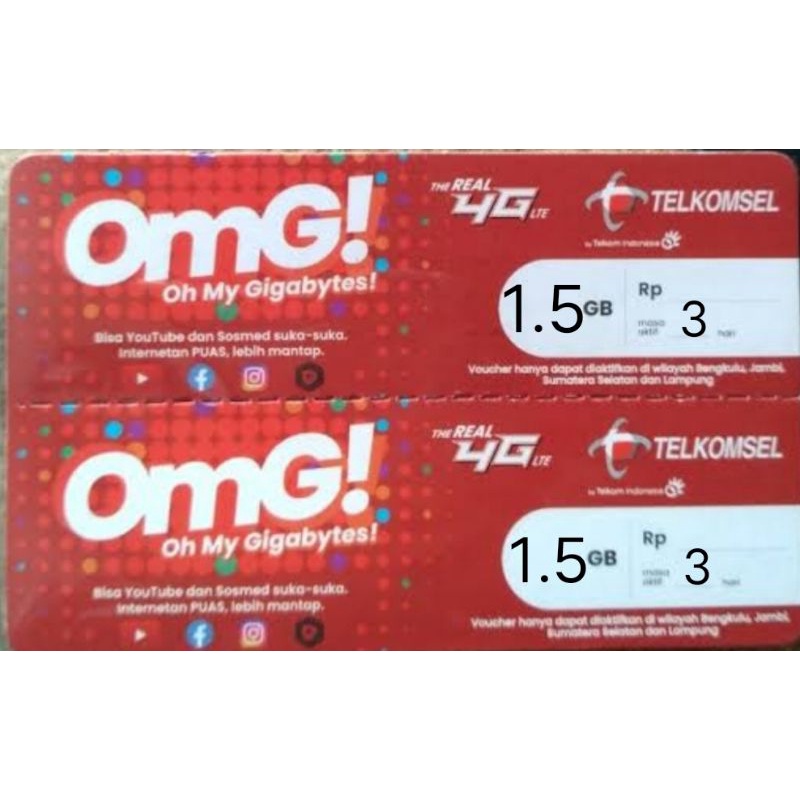 voucher telkomsel 1.5gb
