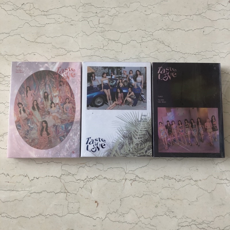 READY STOCK TWICE TASTE OF LOVE WITHDRAMA ALBUM OFFICIAL SEALED