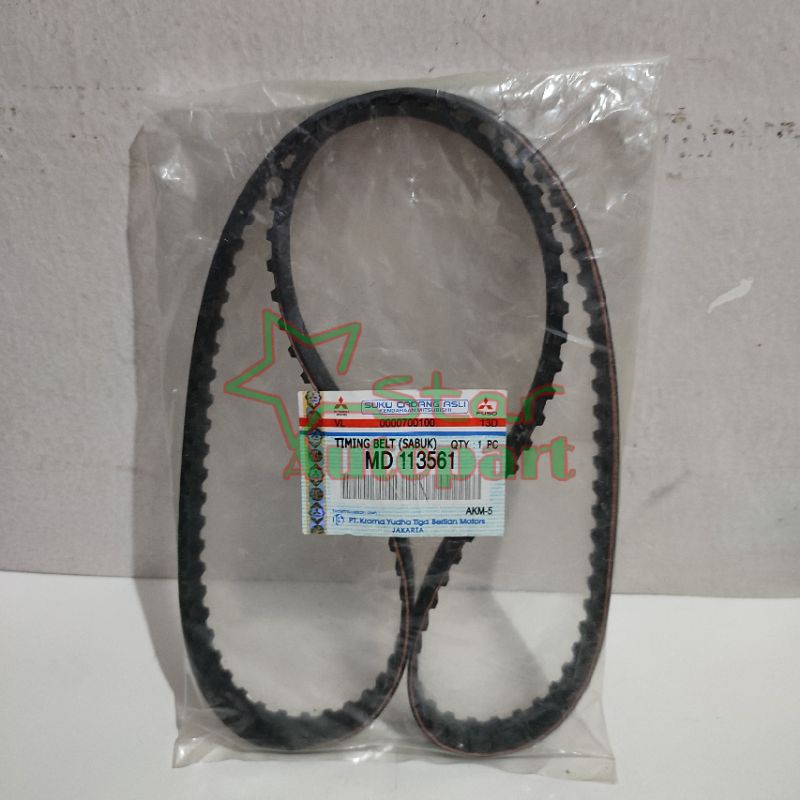 timing belt Mitsubishi L300 bensin L300 delux gigi kotak original