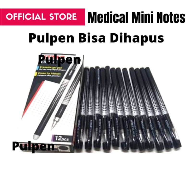 

Ready Stock Termurah | Pulpen Bisa Dihapus Cocok Untuk Menulis Status Pasien | Pulpen Unik | Gel Pen