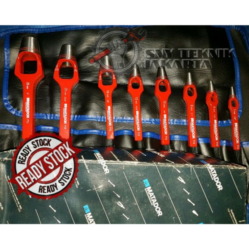 

Original Hollow Punch set 8 pcs Alat Pembolong Made in GERMANY
