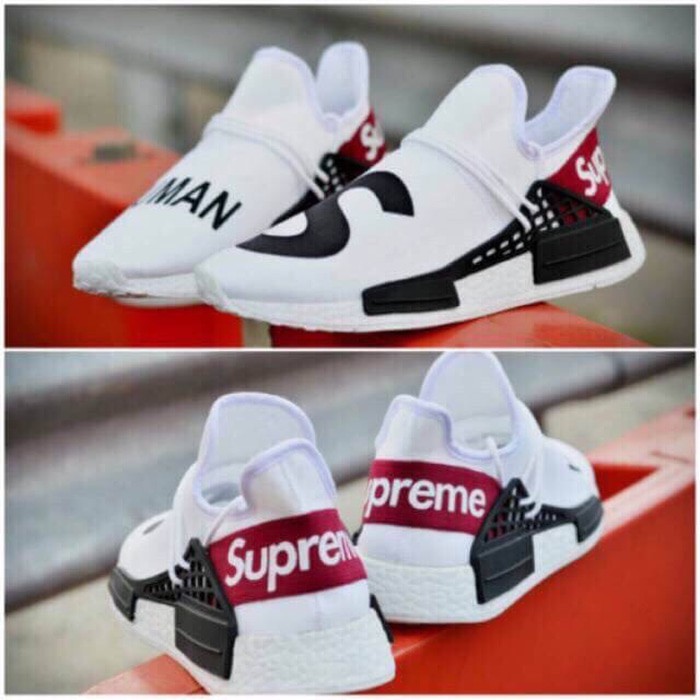 SALE  SEPATU KETS SNEAKERS PRIA ADIDAS NMD HUMAN RACE X SUPREME