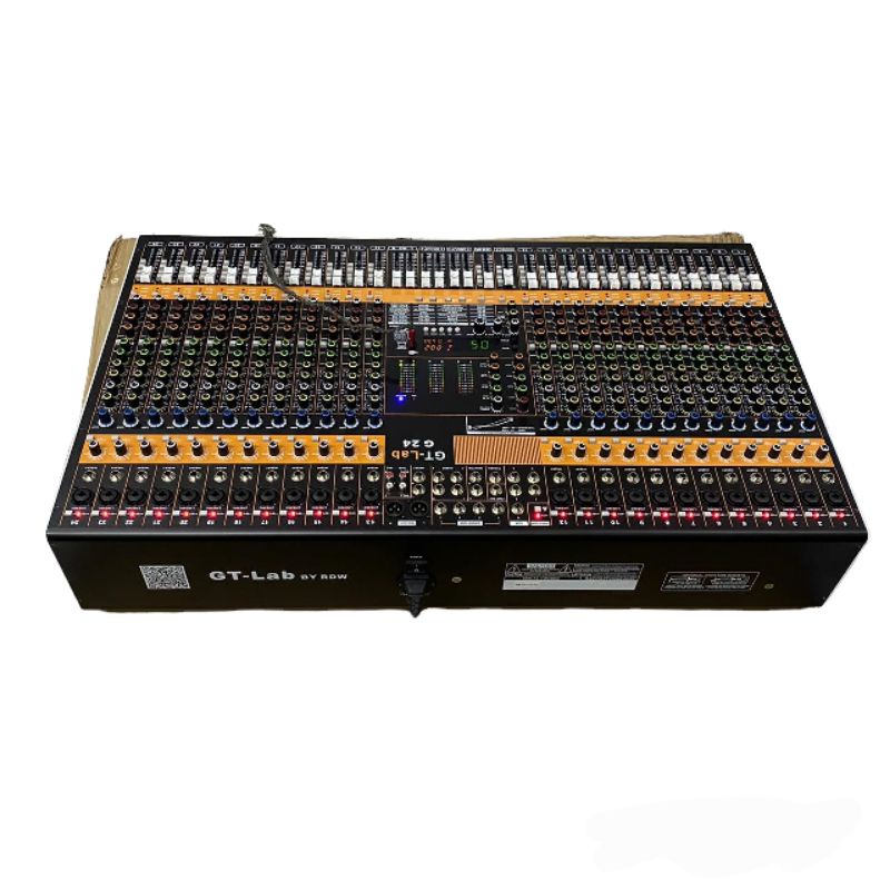 Mixer 24 Channel Gt Lab by RDW G24 USB Phantom PerChannel