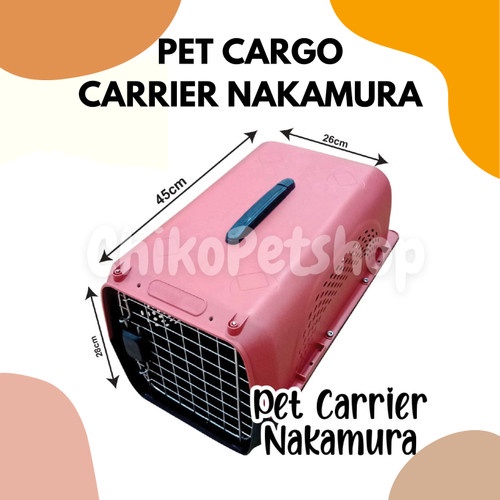 PET CARRIER NAKAMURA uk 45x26x28cm