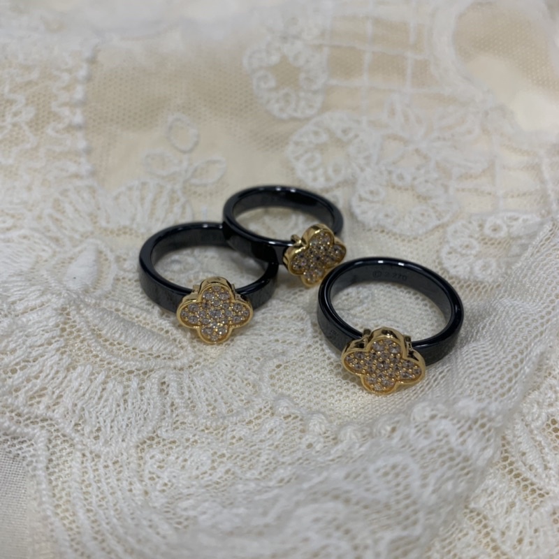 CINCIN KERAMIK BUNGA VAN CLEEF