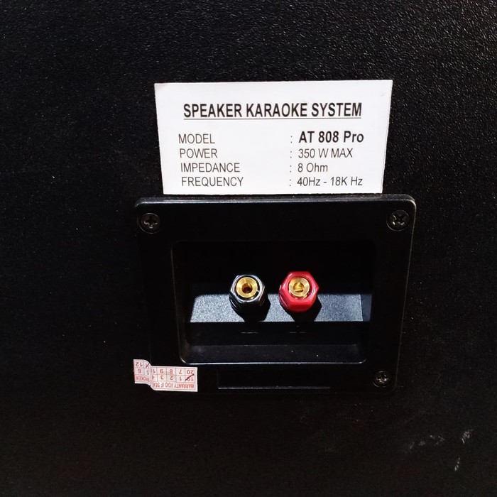 ATL AT 808 PRO SPEAKER PASIF 8 INCH SEPASANG