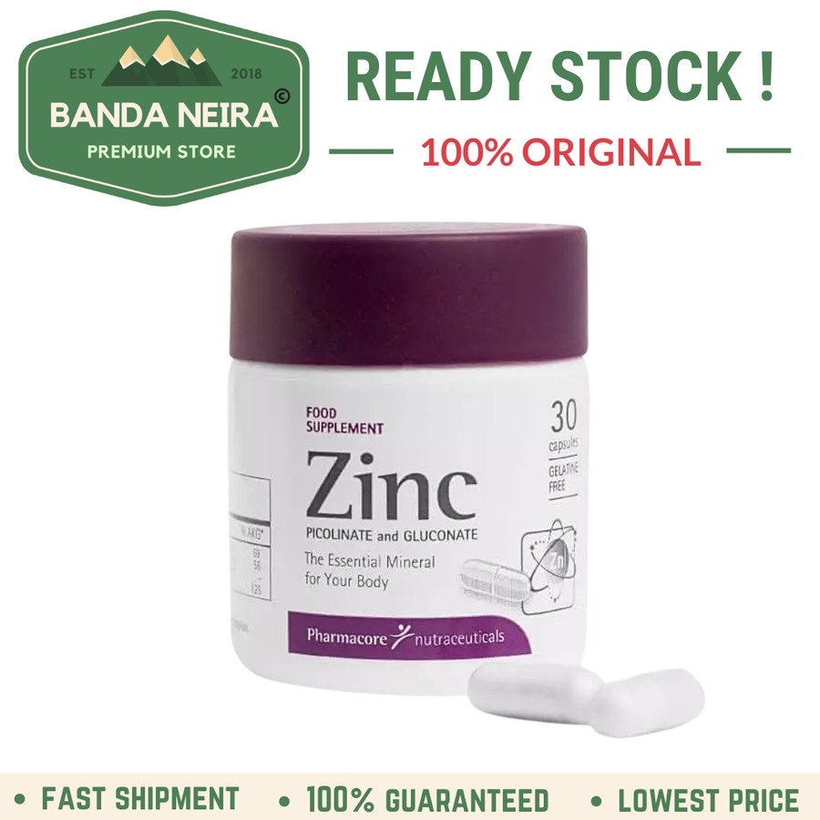 Jual Erha Nutraceuticals Zinc Picolinate and Gluconate 30 & 60 Kapsul Shopee Indonesia