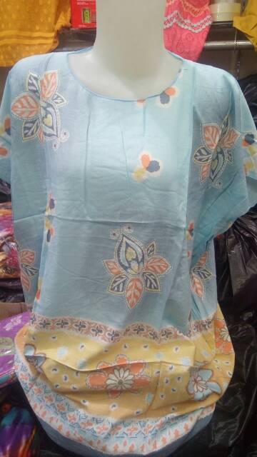 TERBARU Blus Santai Wanita Size Jumbo Warna Cerah