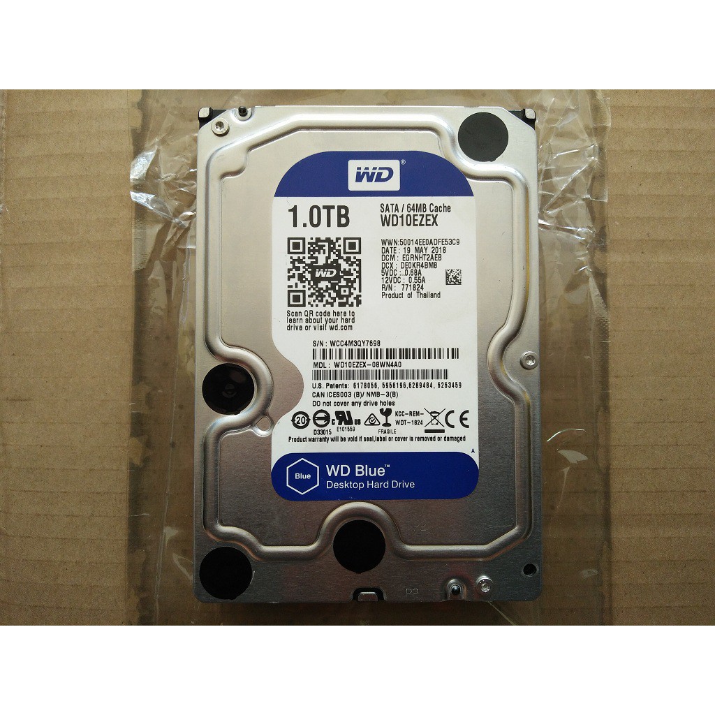 HARDDISK WDC 1 TB 7200 RPM (SATA3 6gb