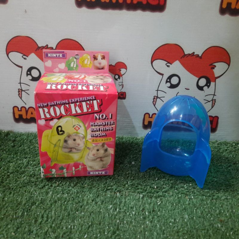 TEMPAT MANDI RUMAH HAMSTER ROCKET &amp; SAUNA