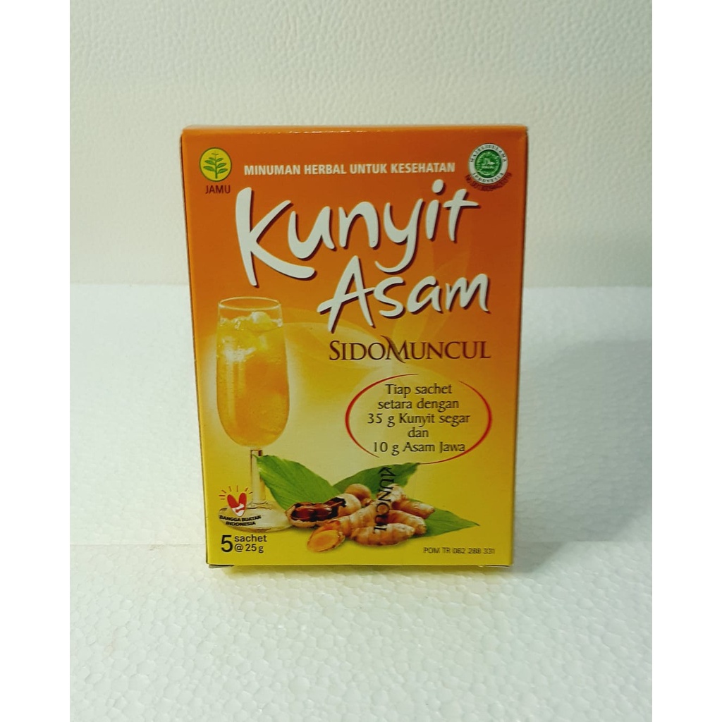 

KUNYIT ASAM SIDO MUNCUL ISI 5 SACHET