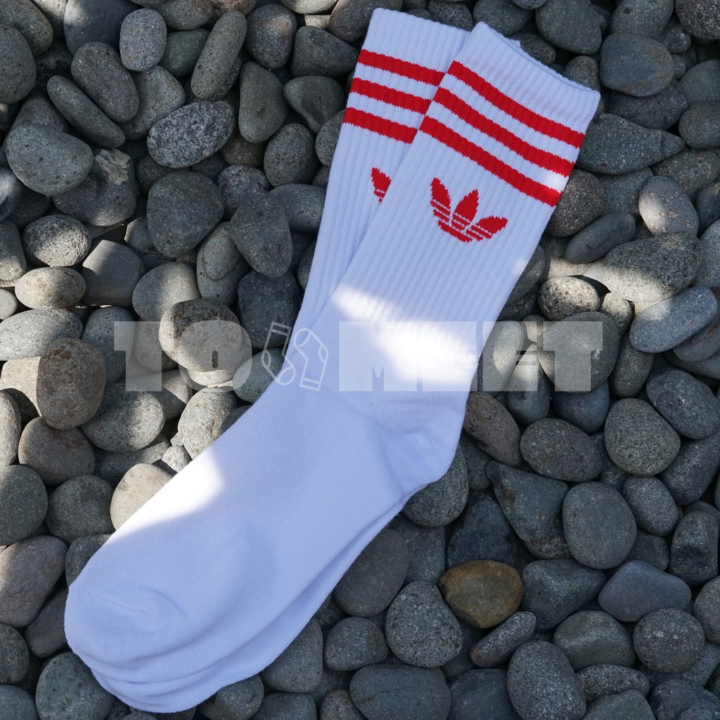 Toomeet Kaos  Kaki  Pria Dan wanita Casual  Motif Adidas  