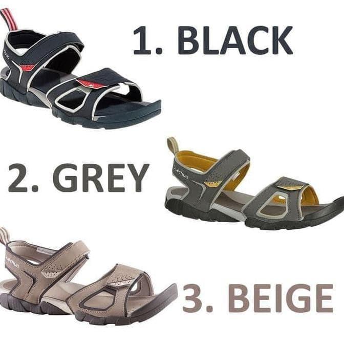 Quechua Men'S Arpenaz 50 Hiking Sandals / Sepatu Sendal Gunung Ori