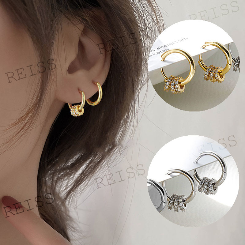 Anting Lingkaran Emas Anting Drop Anting Tindik Sederhana