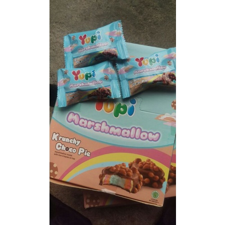 Yupi Marshmallow Krunchy Choco Pie