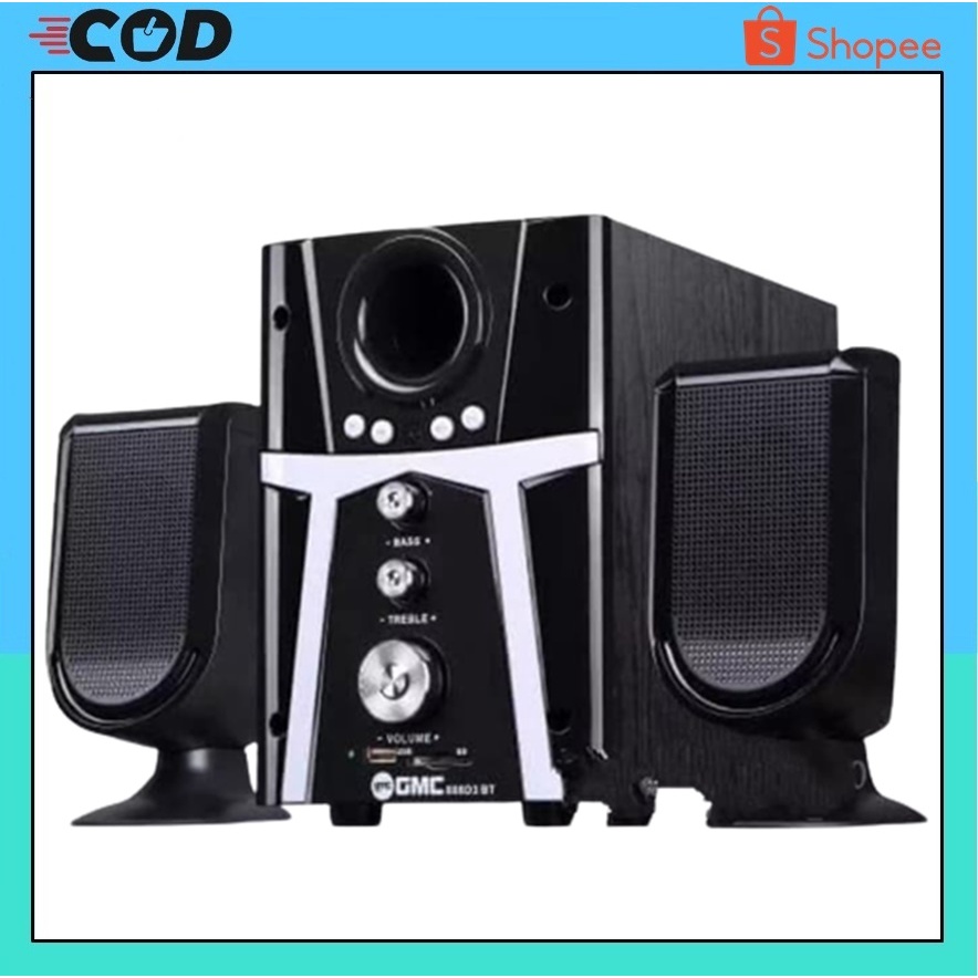 Speaker Bluetooth GMC 888D3 BT - Extra Boost Edition