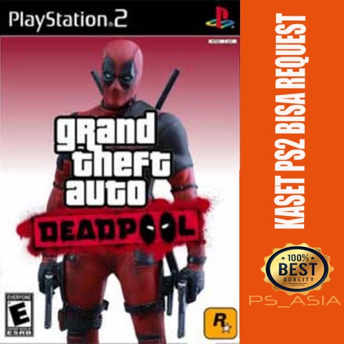 Kaset PS 2 GTA DeadPool
