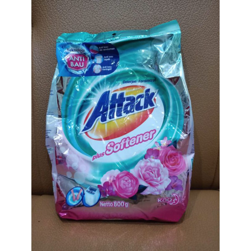Attack Softener 800 gr deterjen bubuk