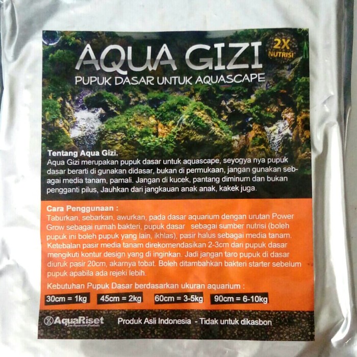 PROMO Pupuk Dasar Aquascape Aqua Gizi 1kg