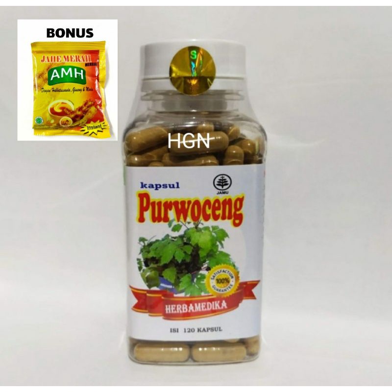 Kapsul Purwoceng isi 120 Herbamedika