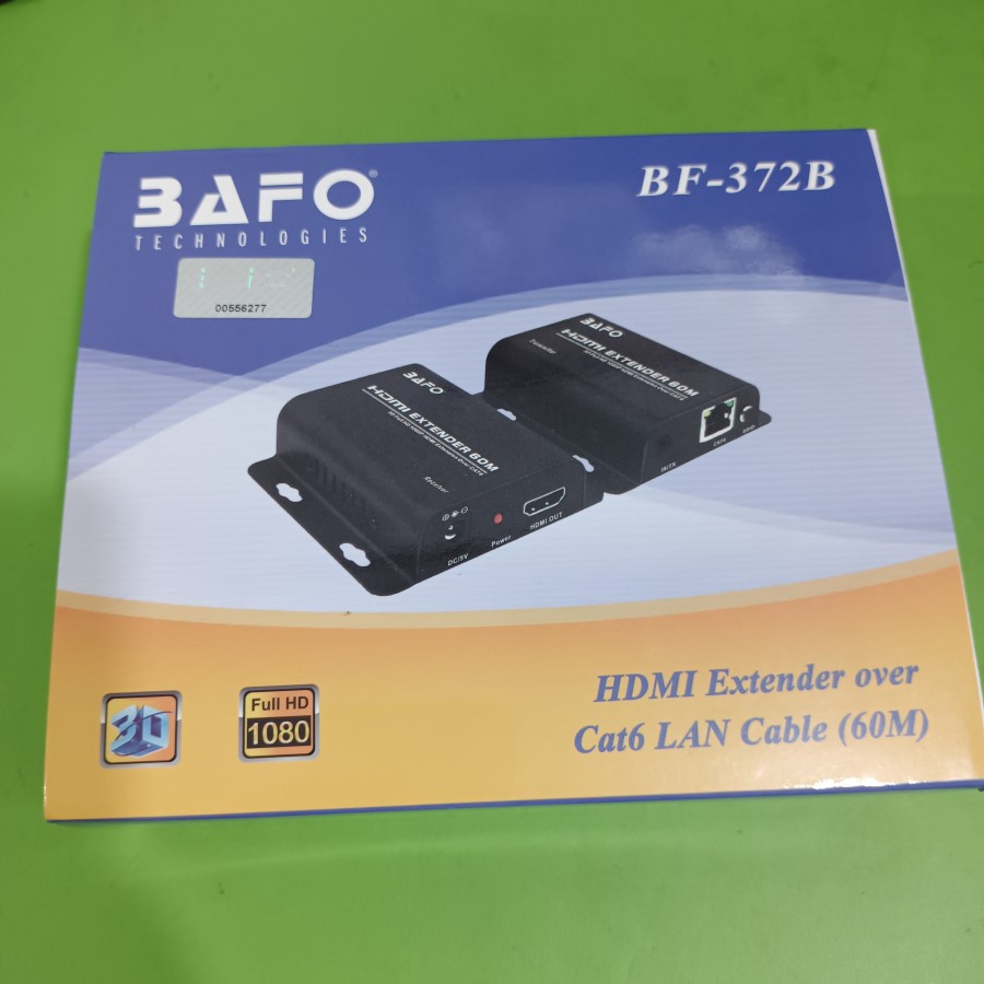 Bafo BF-372B HDMI Extender 60Meter Over Lan Cat6 with IR