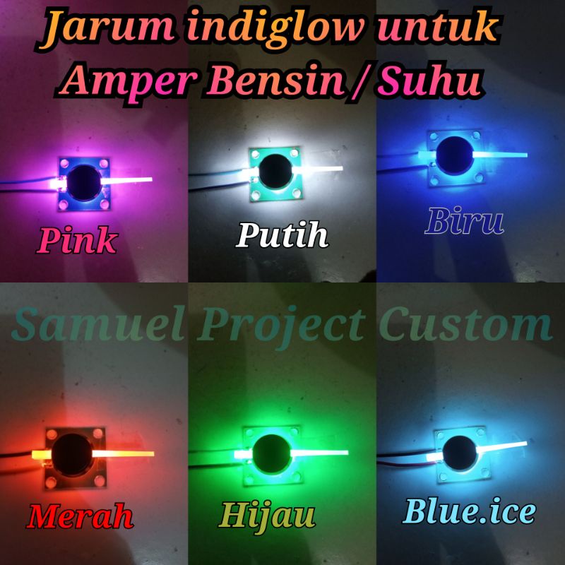 jarum speedometer indiglow pendek