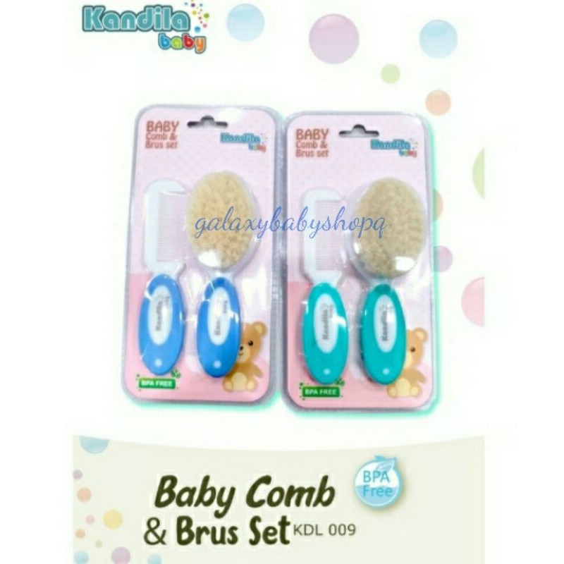 Kandila Baby Comb &amp; Brush Set