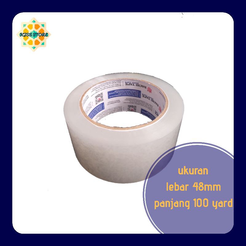 

Lakban Nachi Ukuran 48mm 100 yard (Label Ungu)