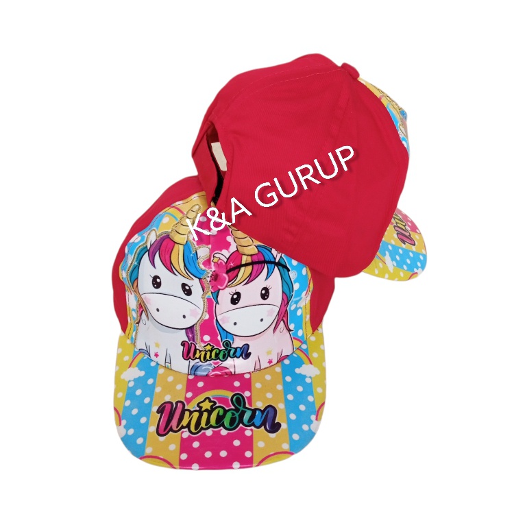 topi anak terbaru karakter PRICESS,HELLO KITY,MASHA and the BEAR,KUDA PONY,FROZEN/TOPI ANAK perempuan TERLARIS Bisa (COD)