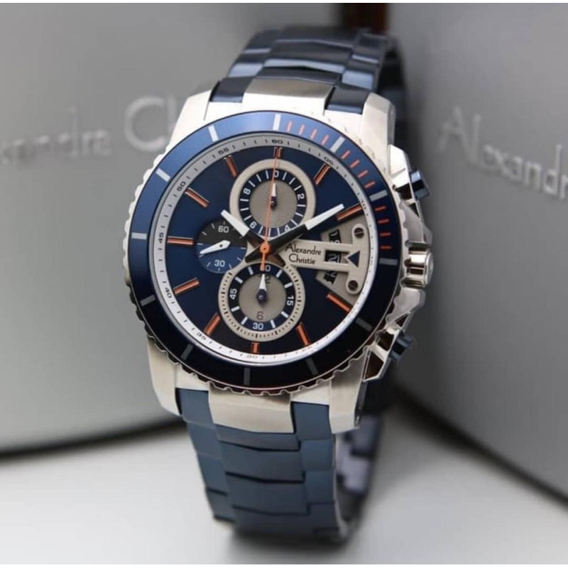 JAM TANGAN ALEXANDRE CHRISTIE AC 6455 PRIA!! MURAH MERIAH GARANSI RESMI!!