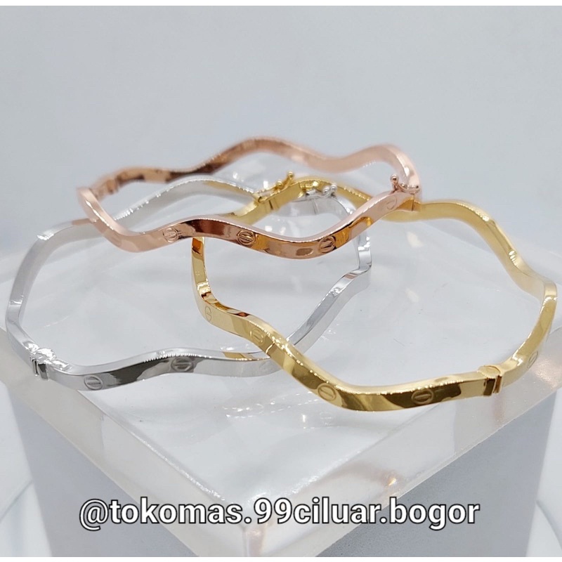 Gelang Oval Safari Cartier (375/8K)