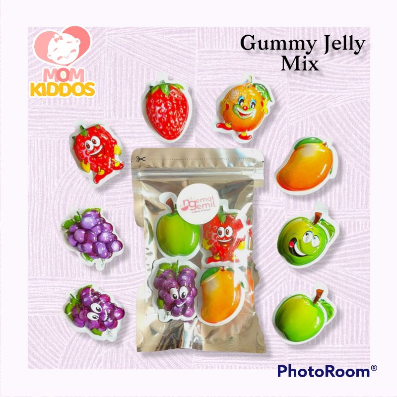 

CEMILAN FRUIT GUMMY JELLY BUAH MIX
