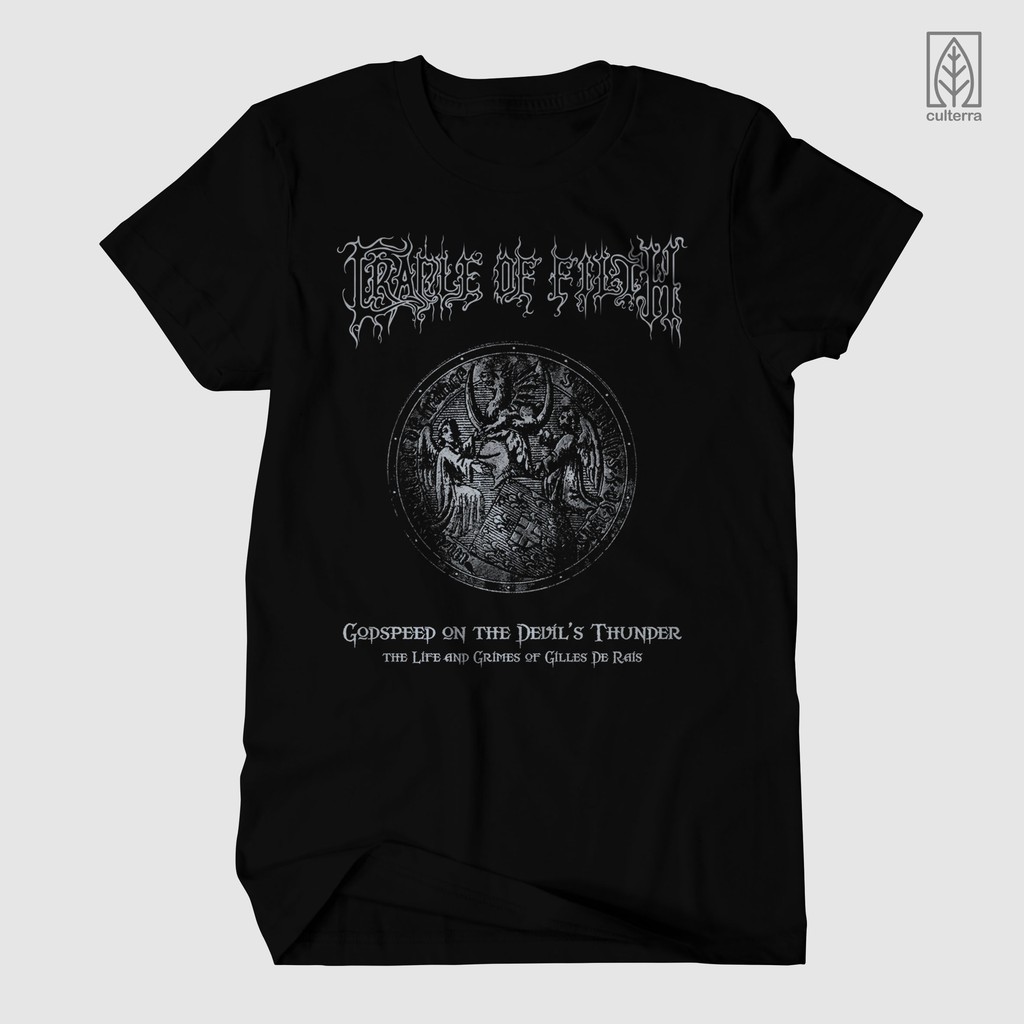 KAOS BAND / KAOS CRADLE OF FILTH / CRADLE OF FILTH GREY / BAJU MUSIK ROCK METAL / MONO VERSION