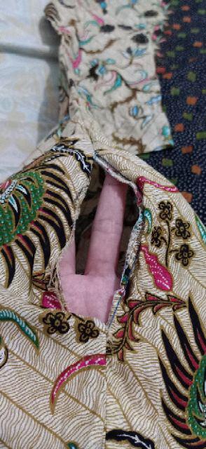 Murah Terlaris Serut Genes Jelita Tunic Navbor Yelbor Whitbor Creambor Tunik Batik