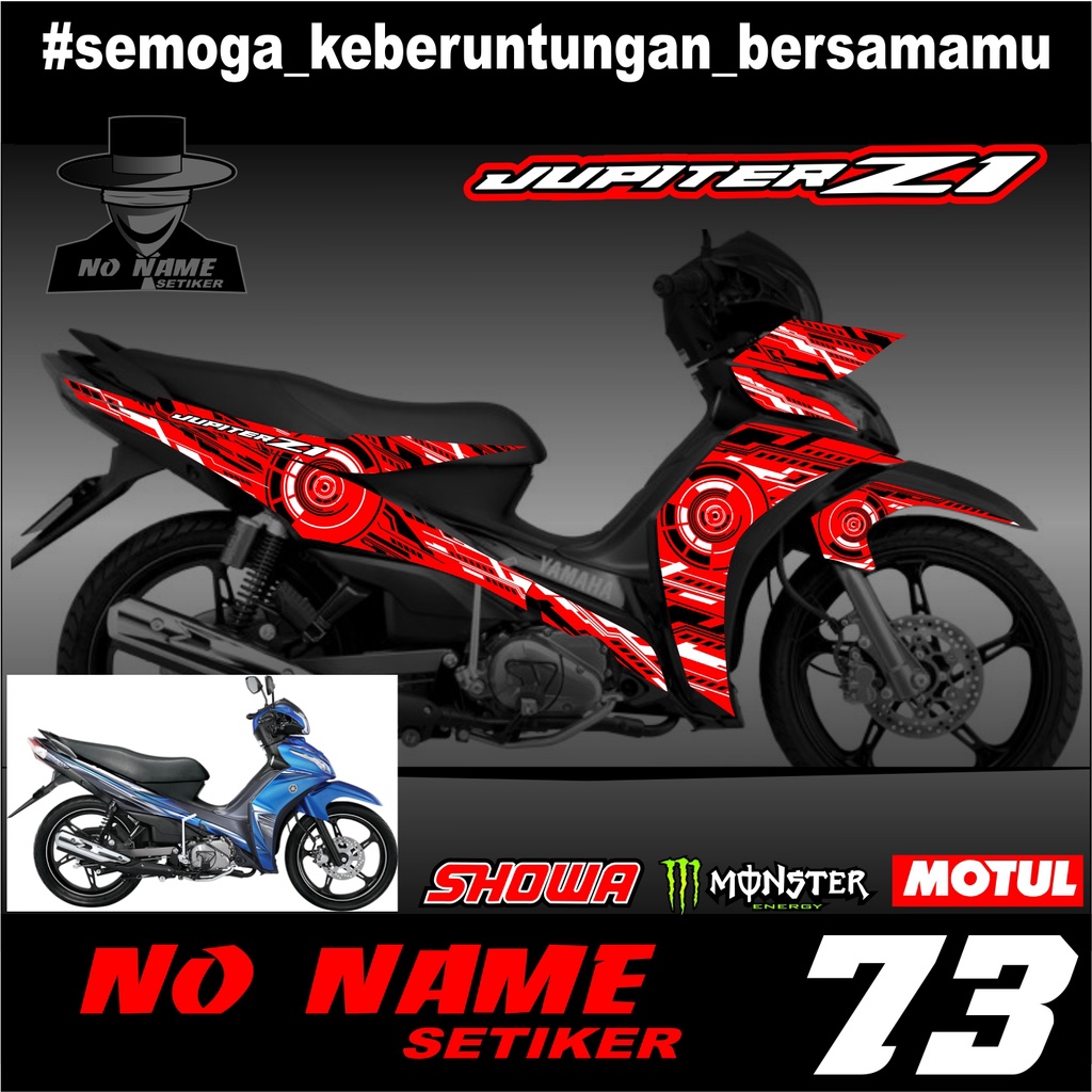 Striping JupiterZ1(73)2012-2020 stiker sticker setiker