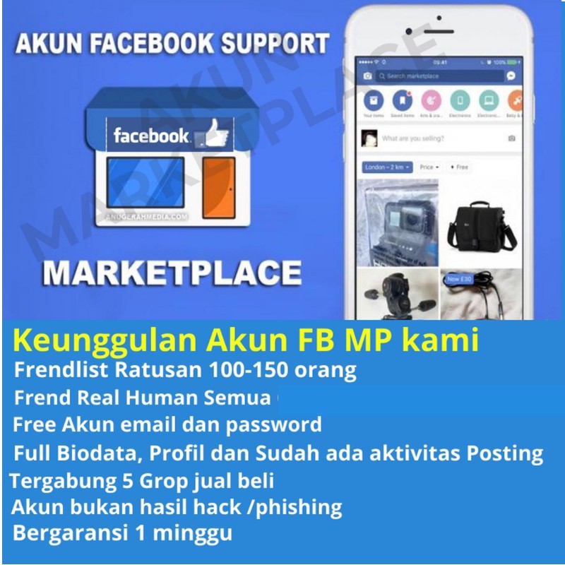 Akun Fb Marketplace Frendlist Ratusan Sudah Ada Group Jual Beli