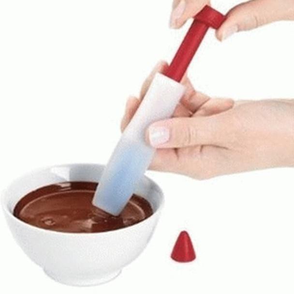 

TERBARU [50gr] Silicon Food Drawing Decorating Pen Tools Pena Pencil Pensil Gambar Dekorasi Makanan